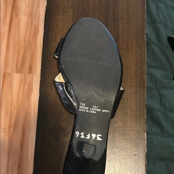 Preview International Black Strappy Heels - Picture 3 of 5